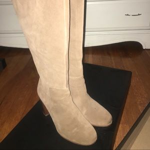Kenneth Cole knee high suede boots